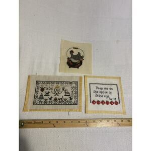 Lot of FINISHED Cross Stitch Seasonal Completed